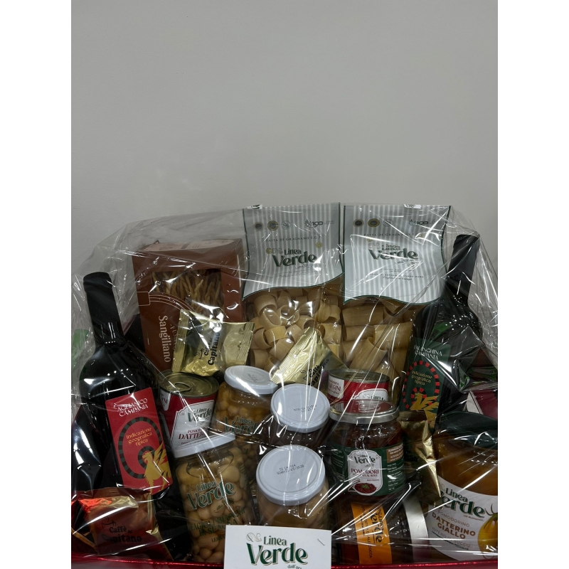 Cesto Linea Verde 49,90€ – Sapori autentici italiani